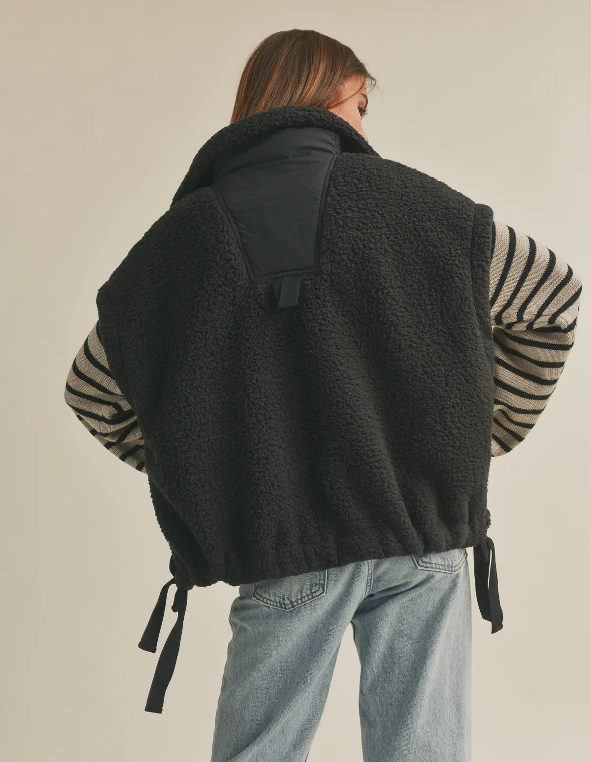 Teddy Utility Vest Jacket