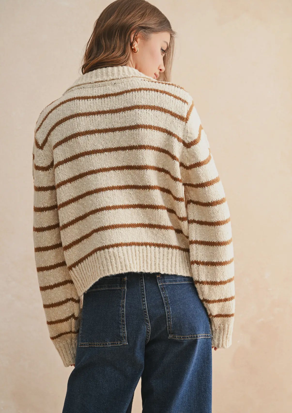 Maya Striped Cardigan