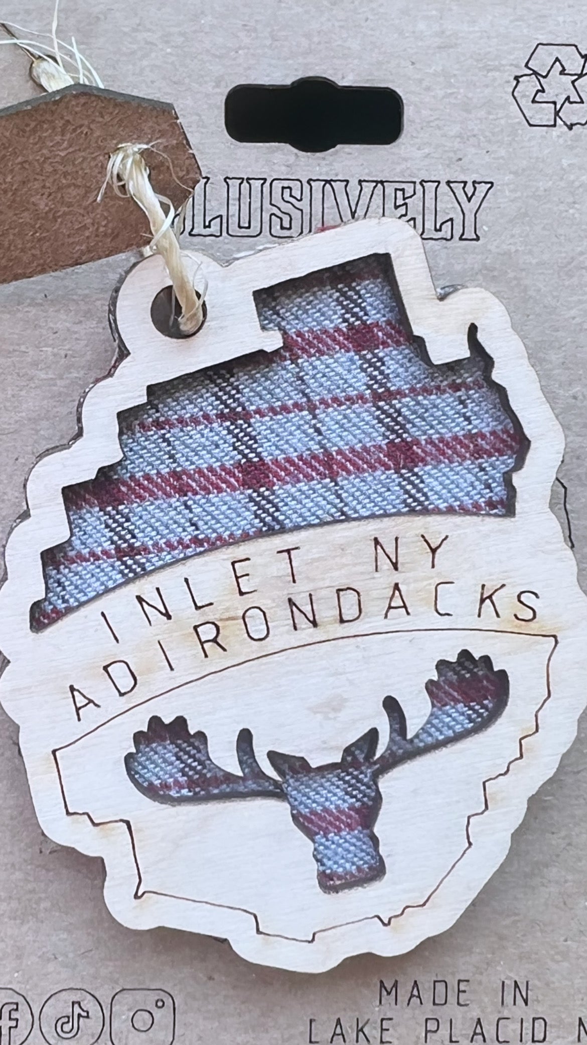 Upcycled Fabric Ornaments