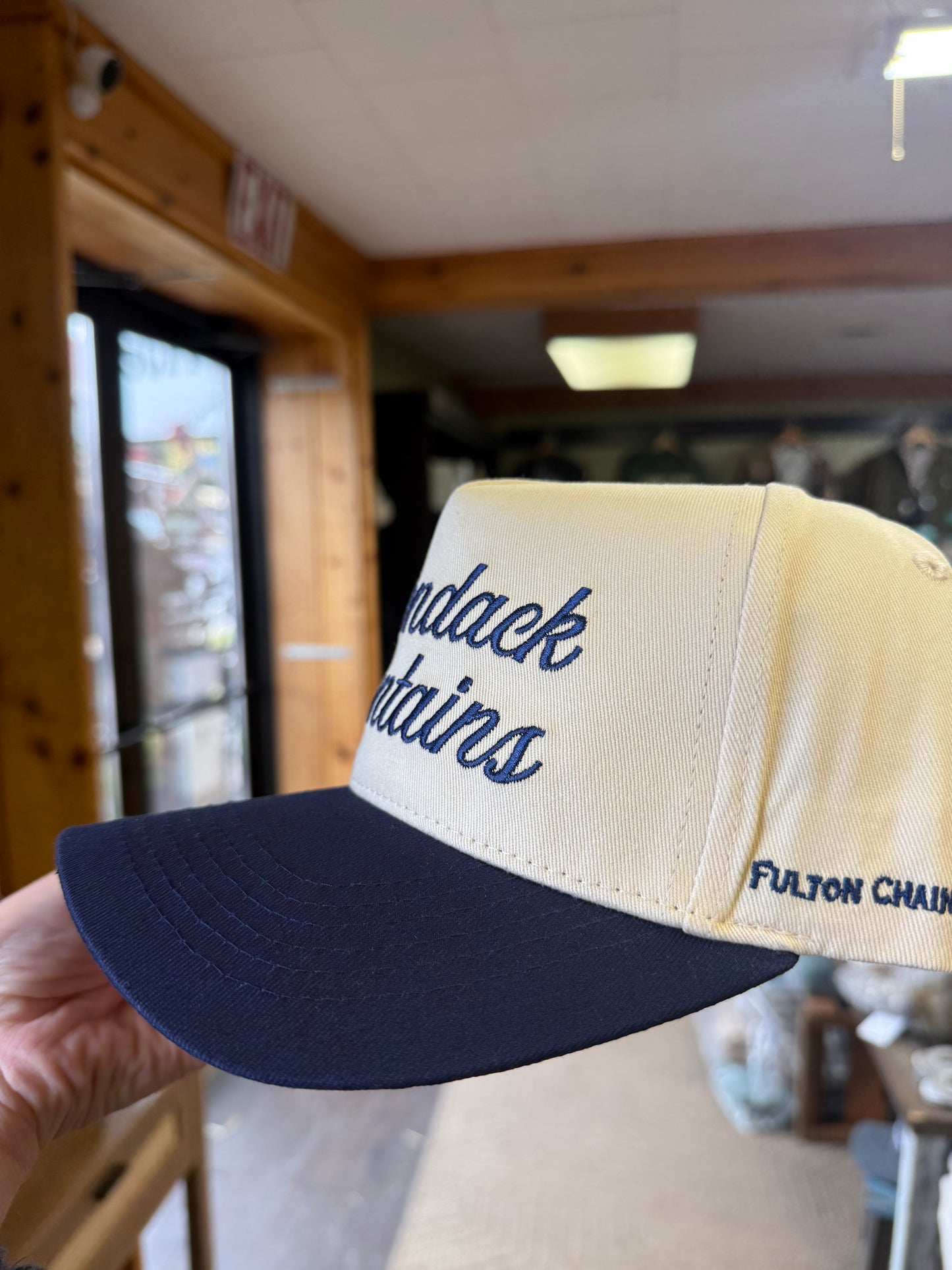 Two Tone Adirondack Mountains Hat