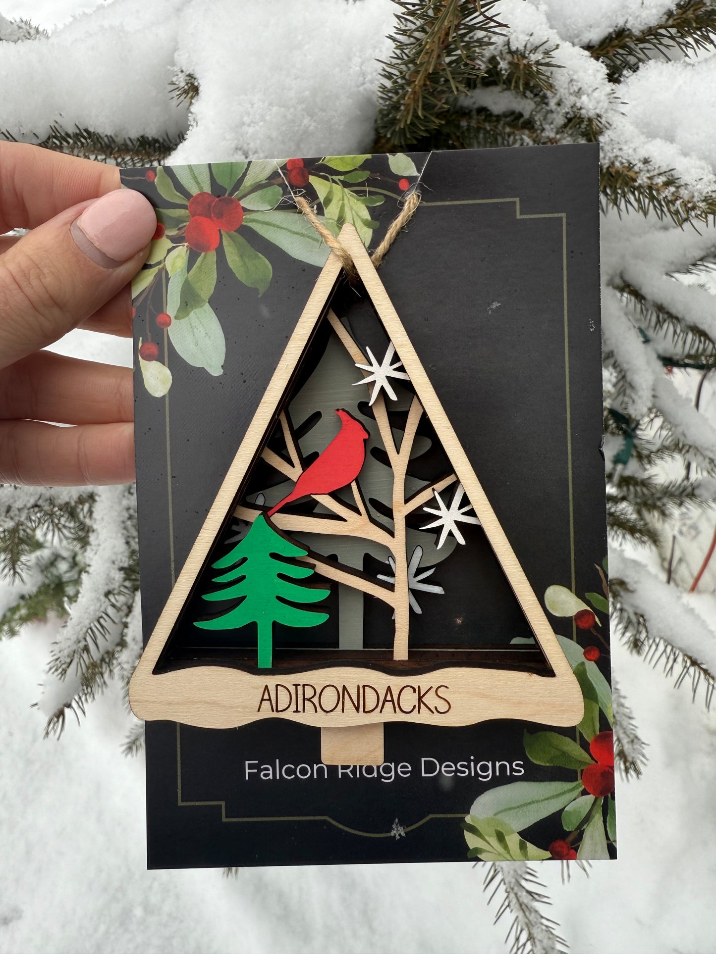 Cardinal Christmas Tree Ornament