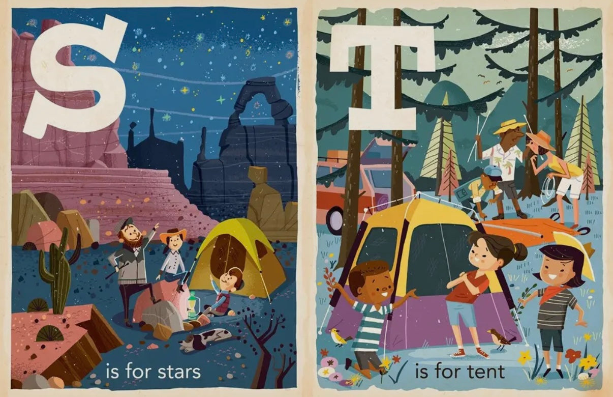 C is for Camping Book