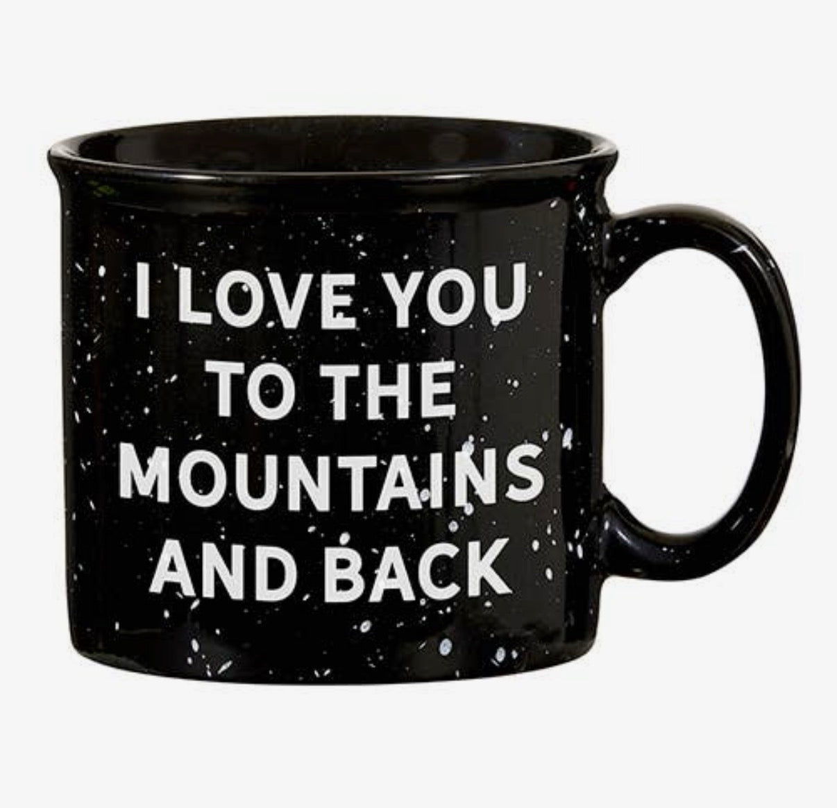 Campfire Mug | I love you to the mountains and back