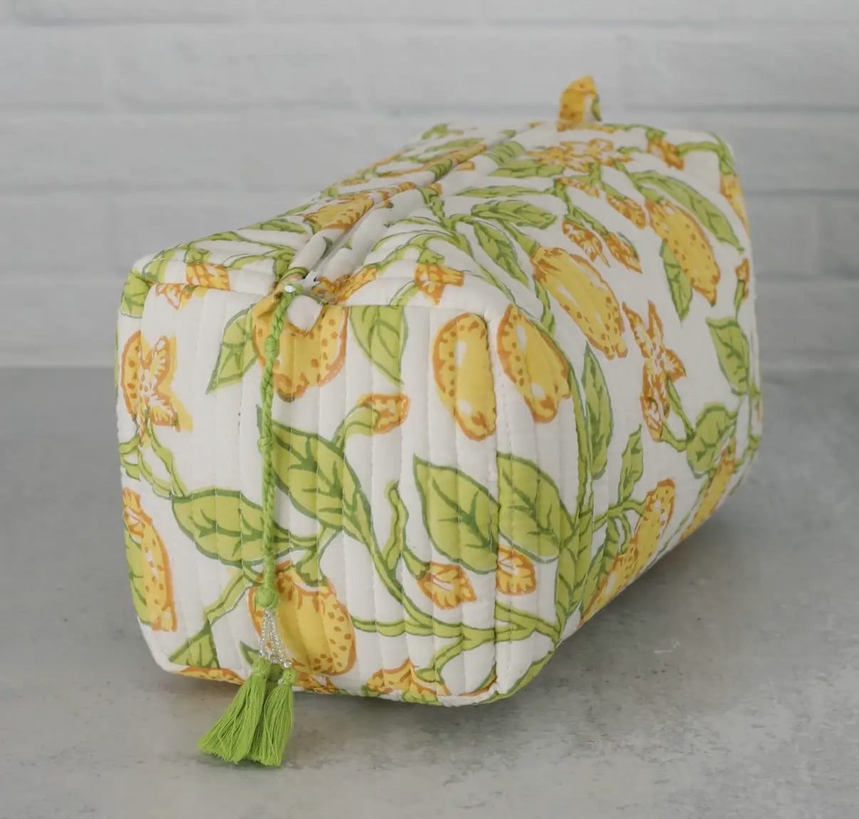 Lemon Drop Cosmetic Bag