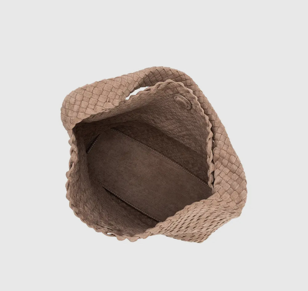 Jojo Clay Suede Shoulder Bag