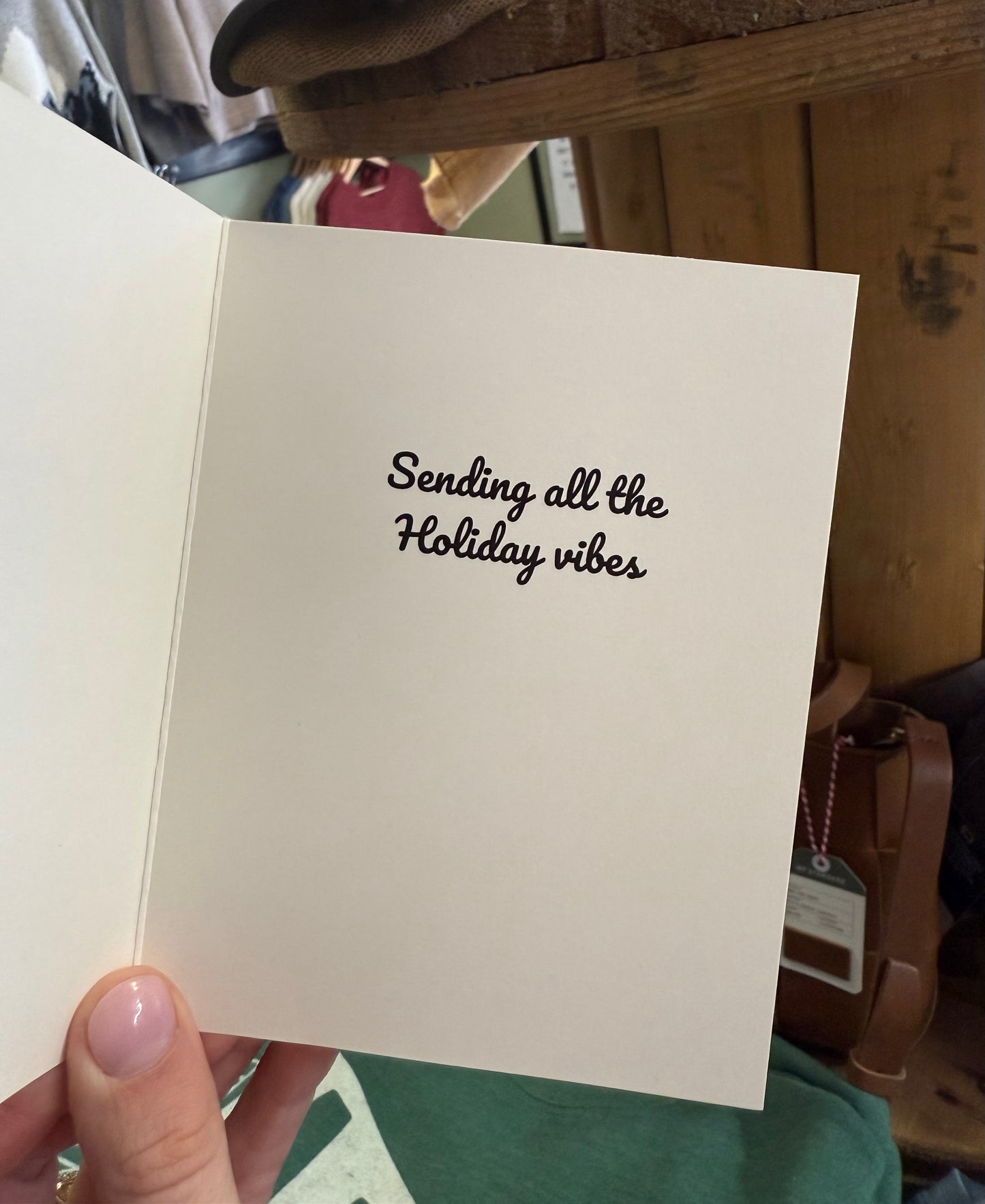 “Merry Christmas” Holiday Card