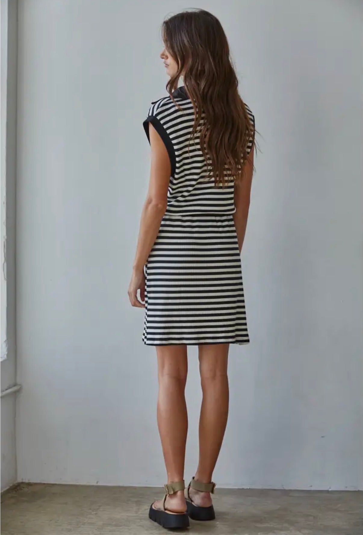 The Harbor Stripe Dress