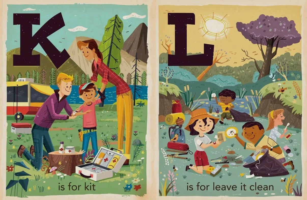 C is for Camping Book