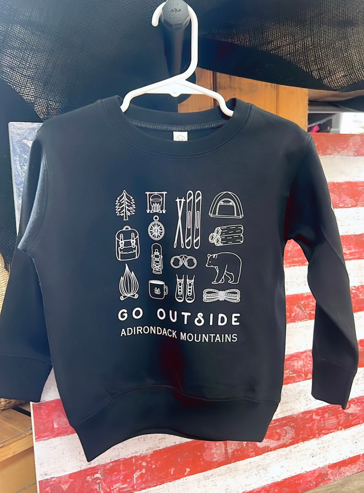 "Go Outside" Kid's Crewneck