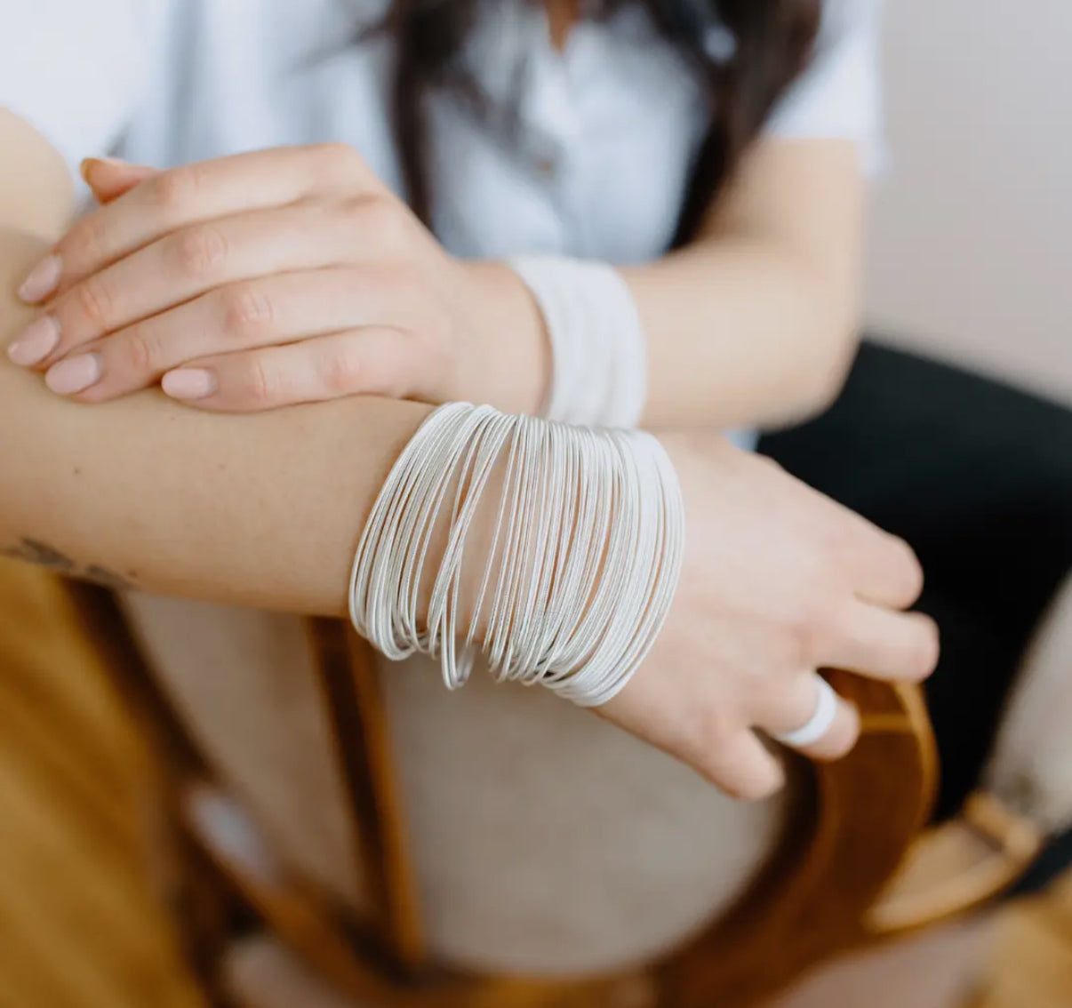Sterling Silver Dia Bracelets