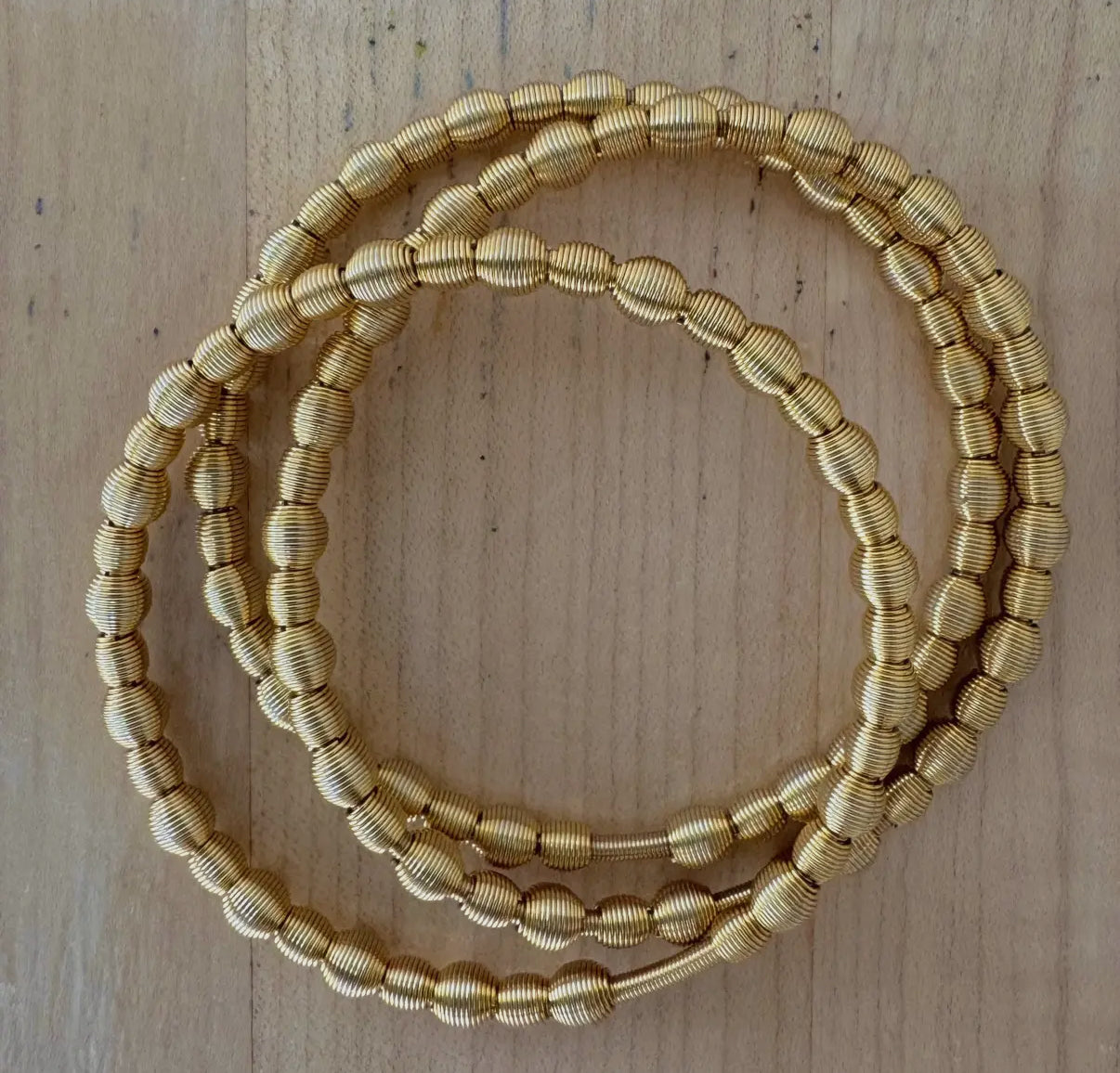 Dia | Gold All Beaded Bracelets