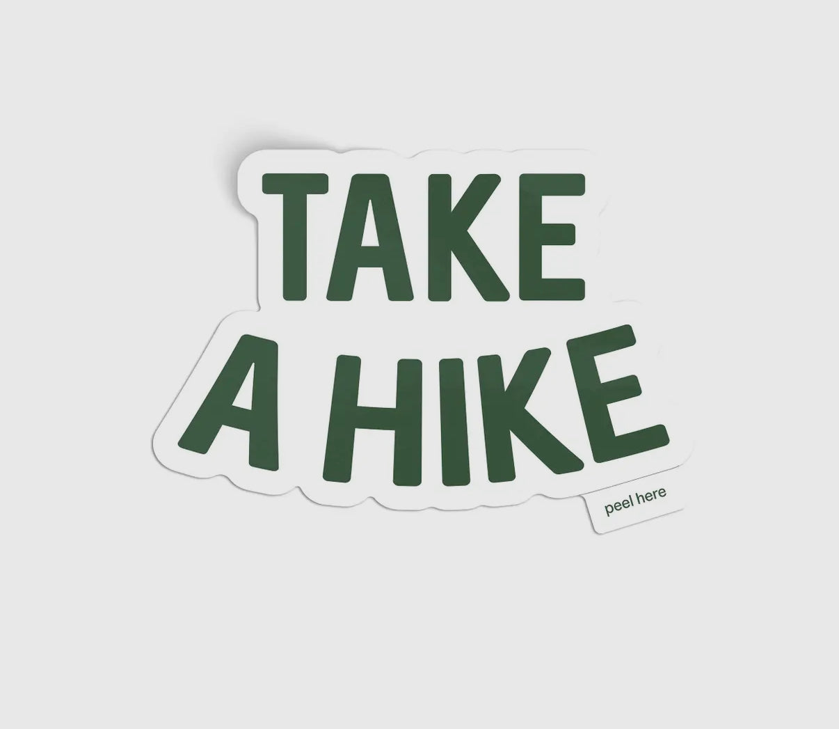 “Take A Hike” Sticker