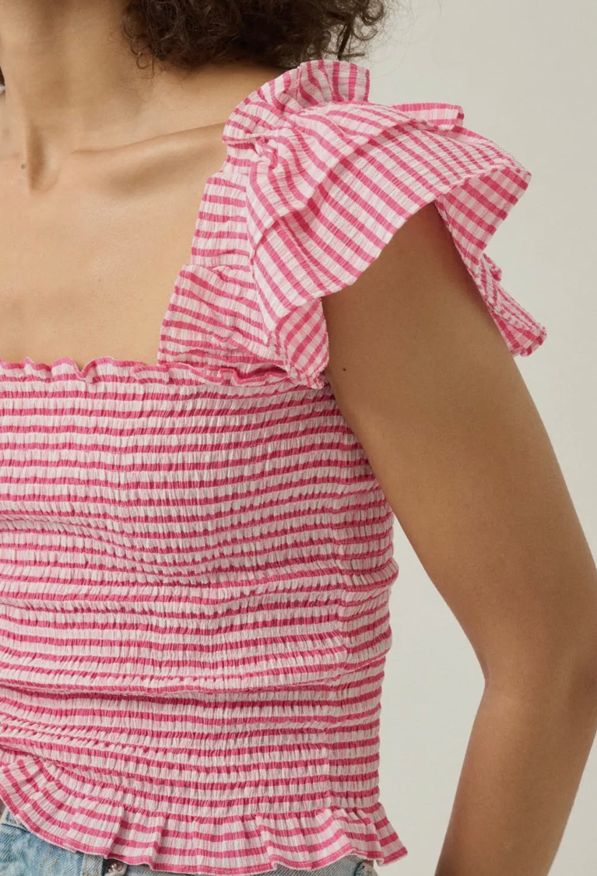 Poppi Square Neck Blouse