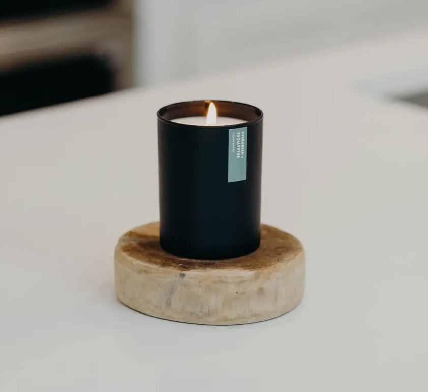 Evergreen + Eucalyptus Tumbler Soy Candle