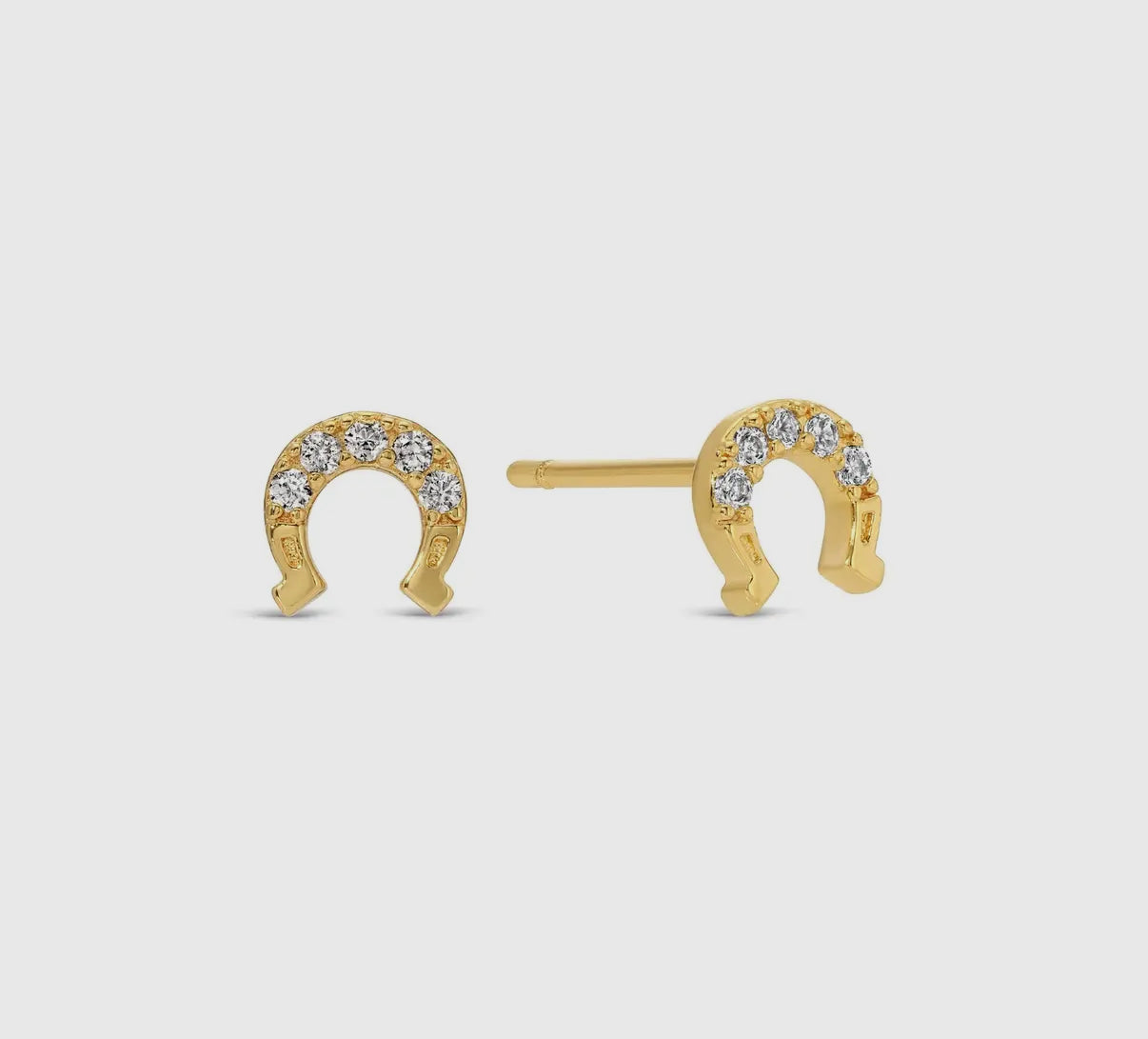 Lucky Horseshoe Earrings