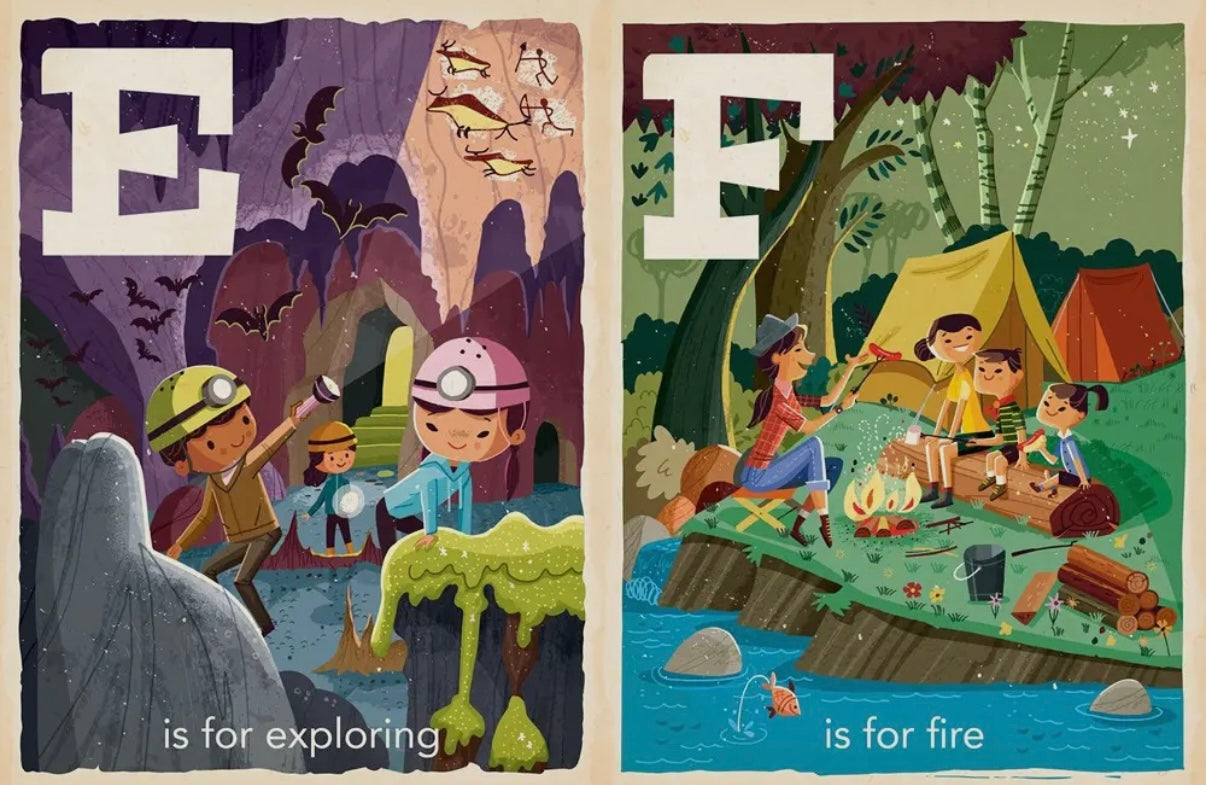 C is for Camping Book