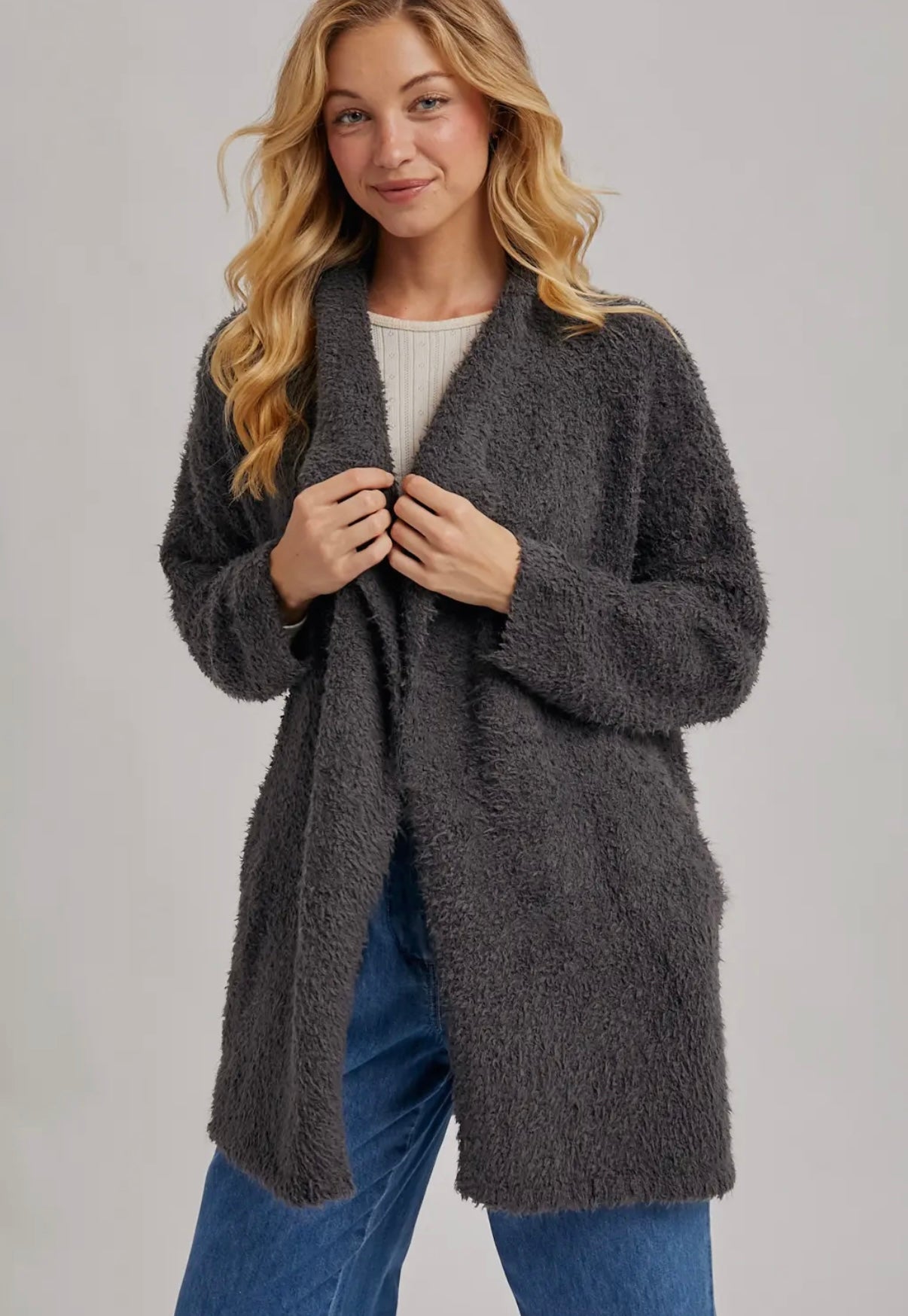 Ash Drape Cardigan