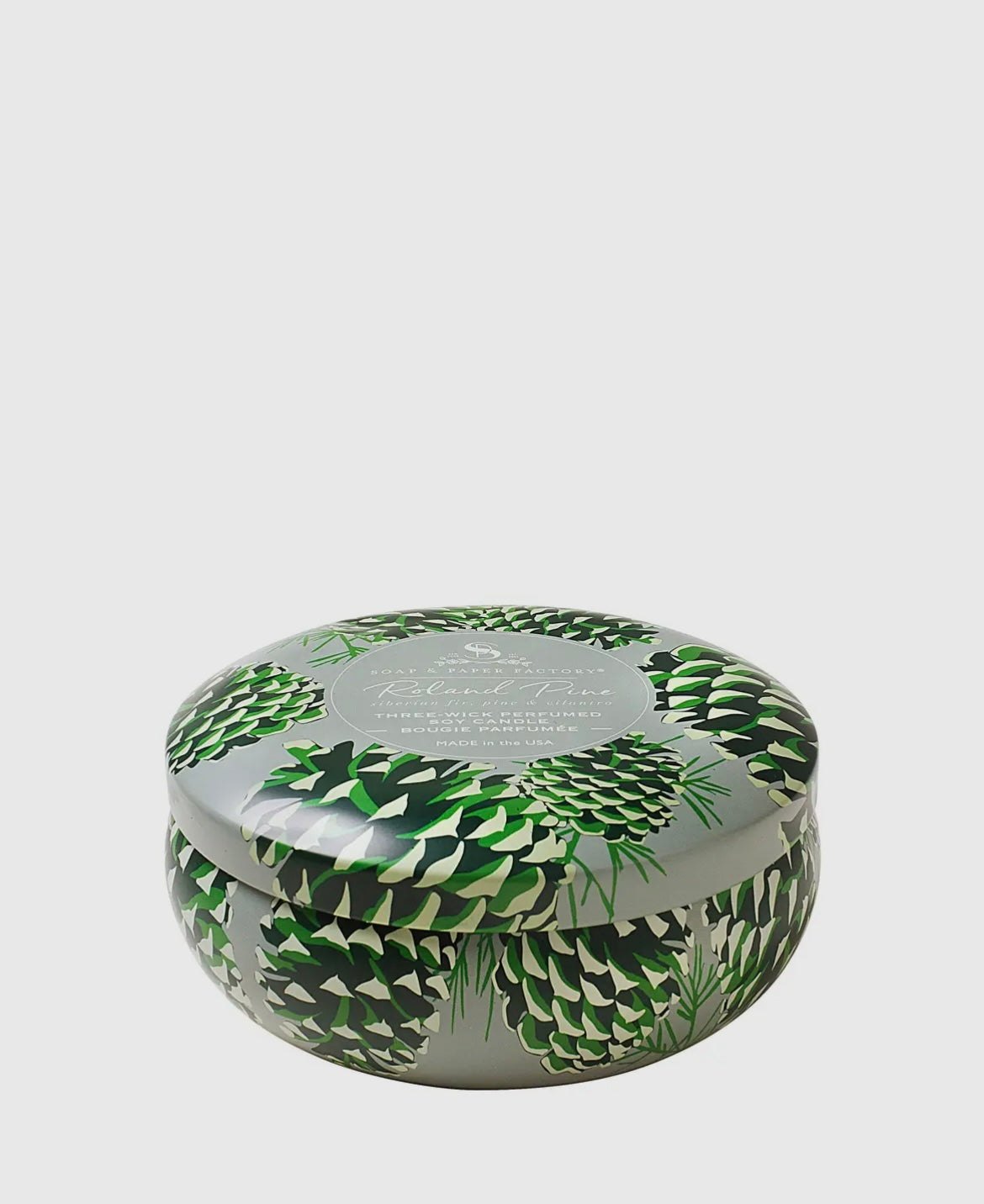 Roland Pine 3 Wick Candle