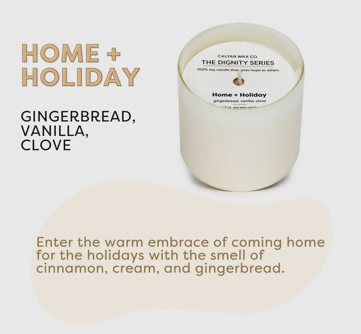 Home + Holiday Mini Soy Candle