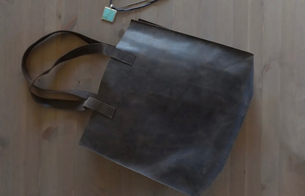 Raw Edge Tote Bag