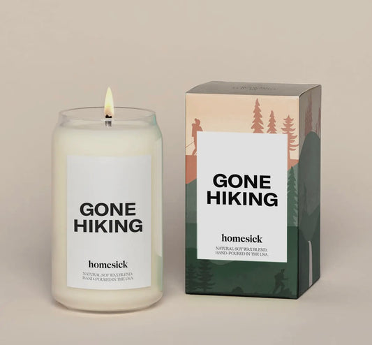 Gone Hiking Candle
