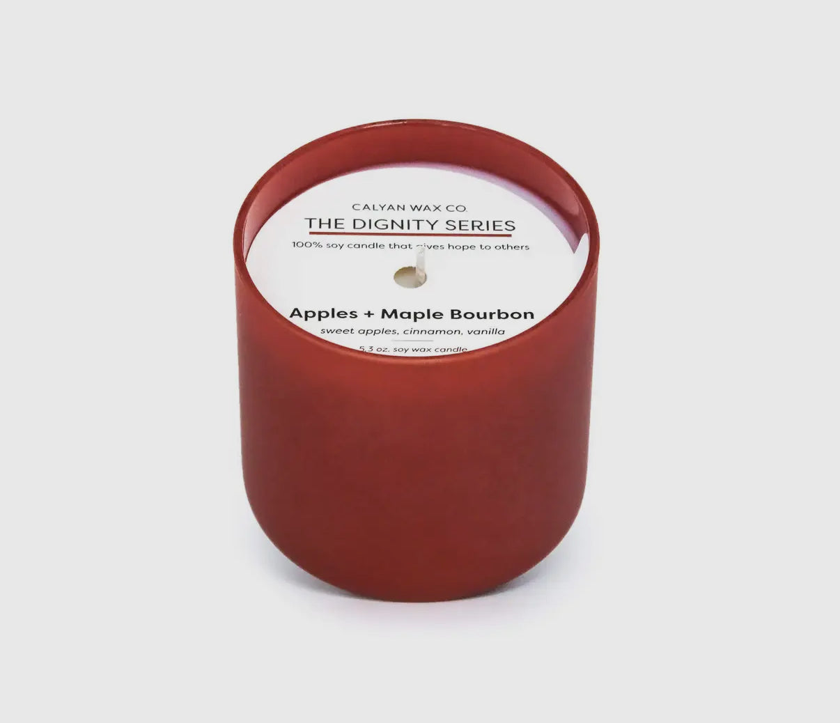 Apples + Maple Bourbon Mini Soy Candle