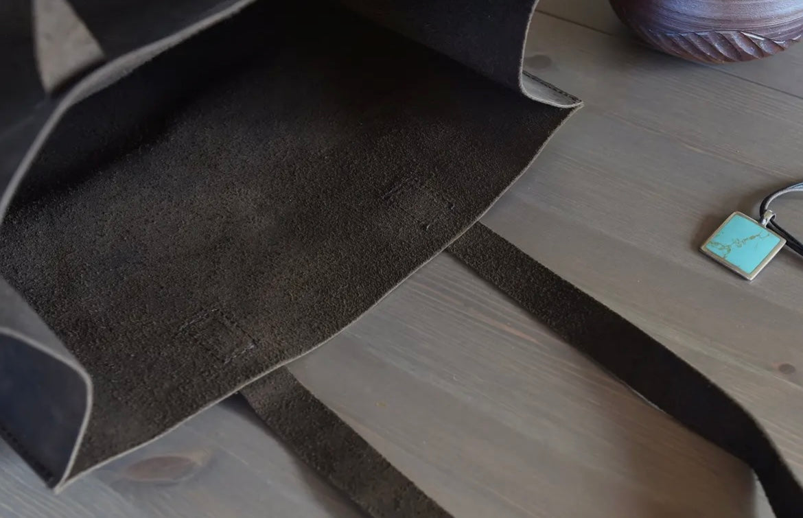 Raw Edge Tote Bag
