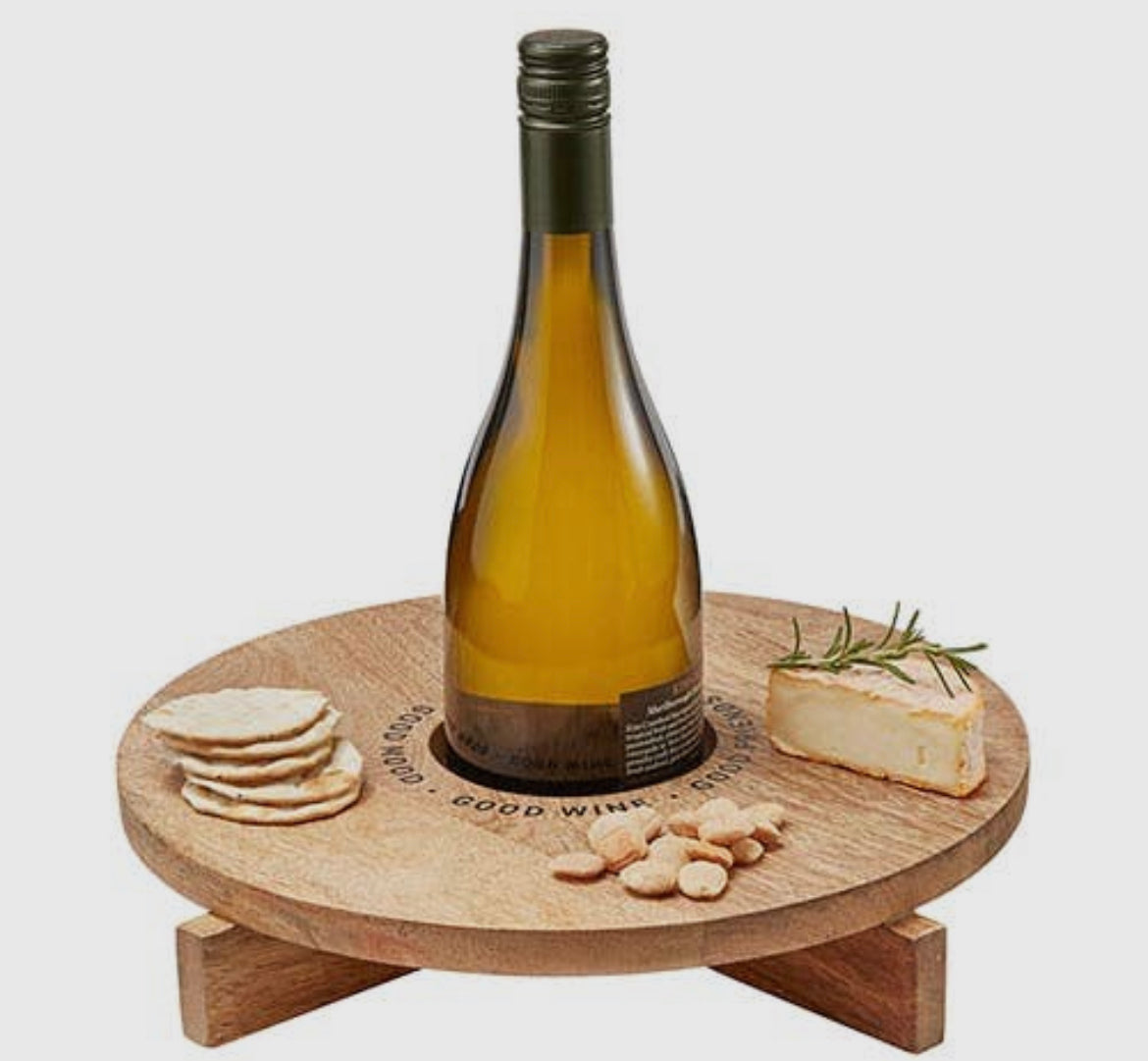 Wine Holder Cheese Board