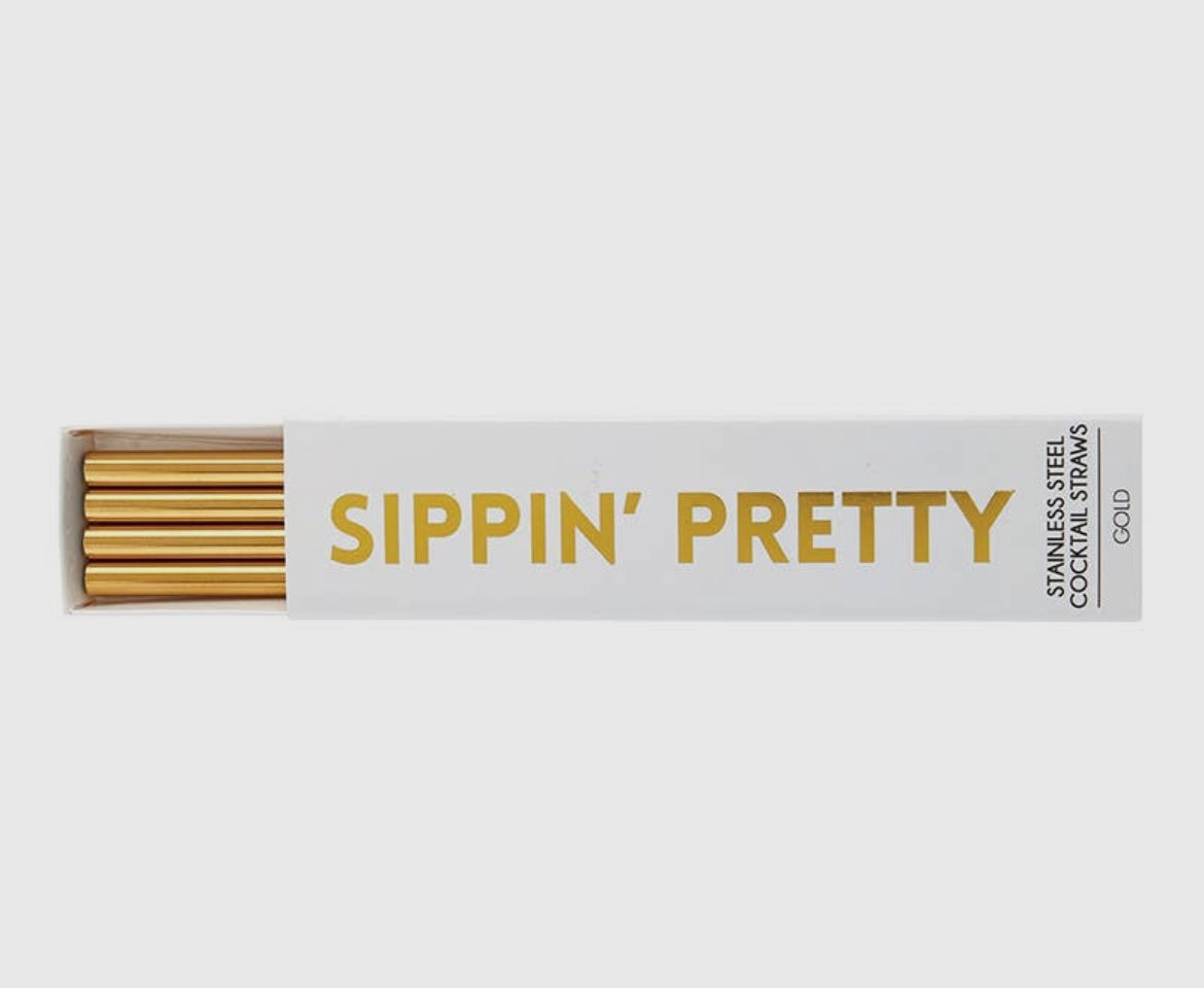 Stainless Steel Cocktail Straws