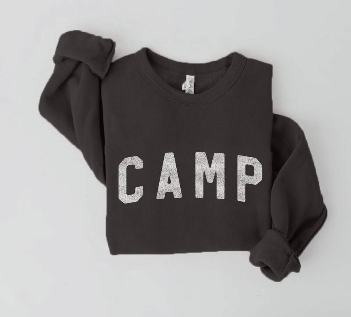 “Camp” Graphic Crewneck