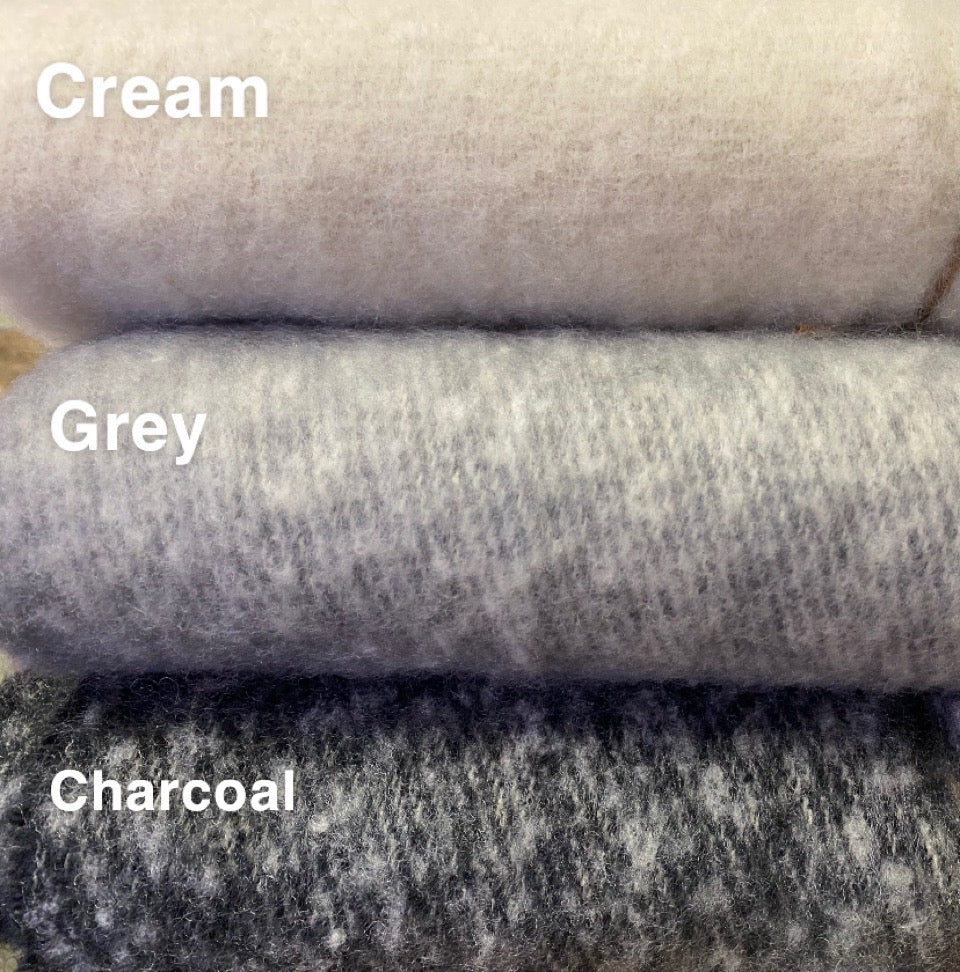 Fringe Wool Scarf