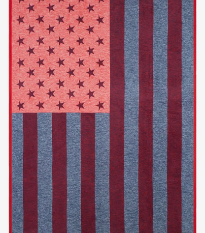 Americana Stars & Stripes Blanket | Chappy Wrap