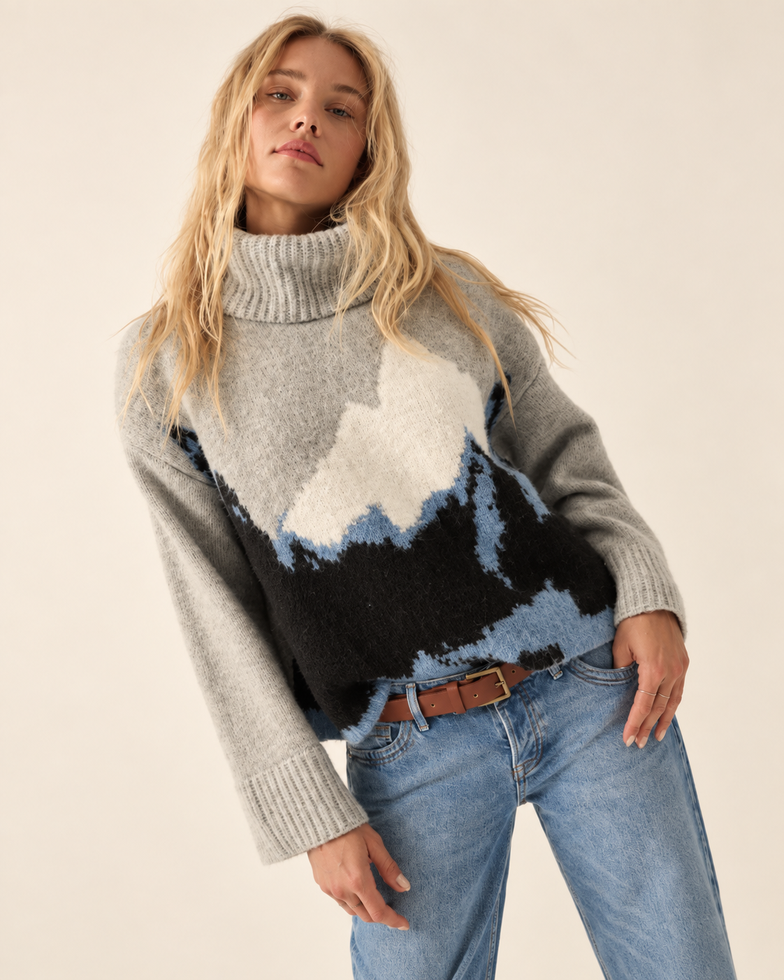 Blue Ridge Turtleneck Sweater
