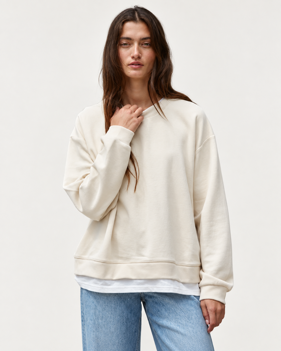 Oatmeal Crewneck