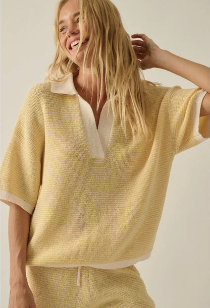 Sunshine Social Knit Top