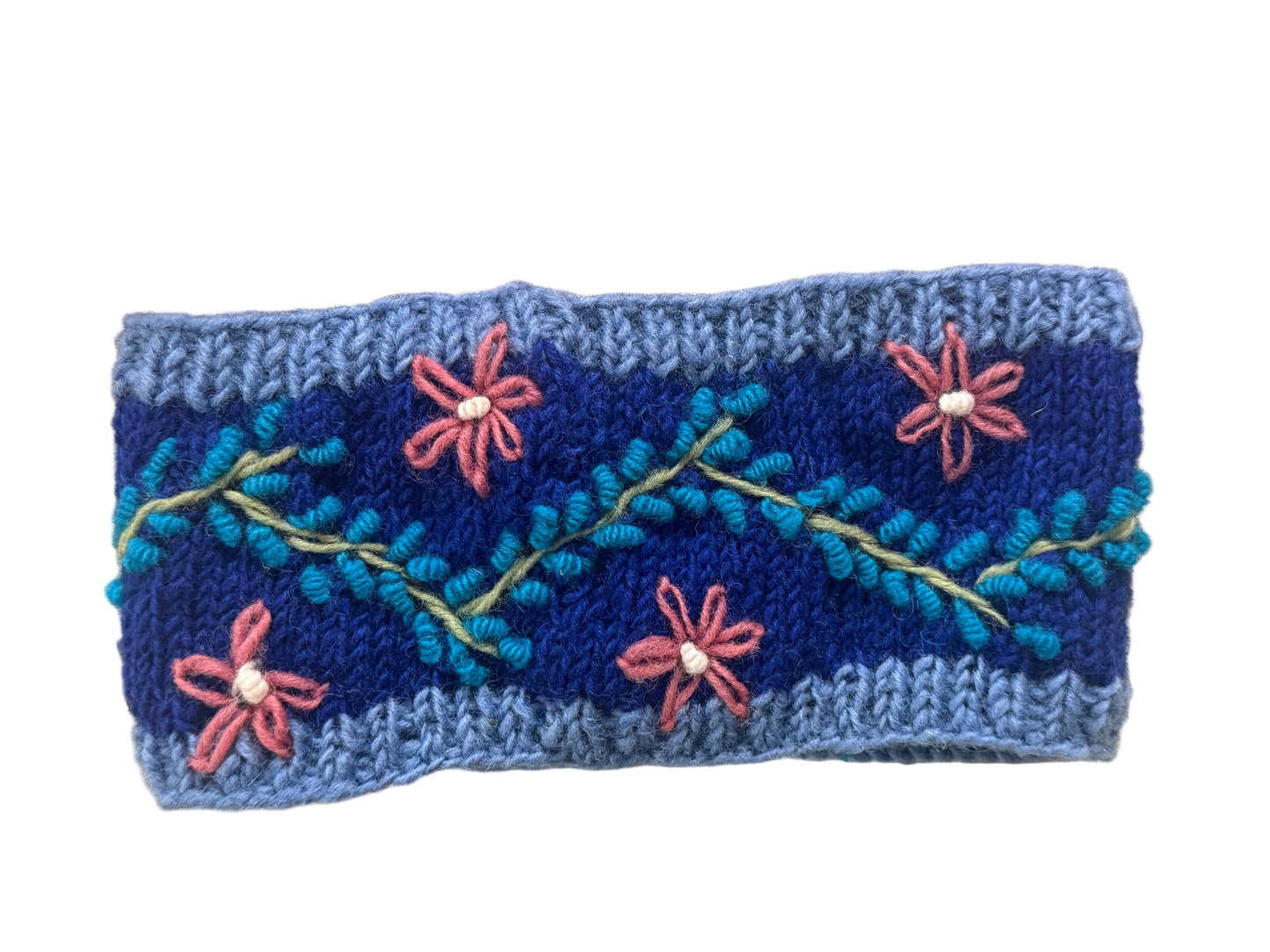 Floral Fleece Lined Headbands