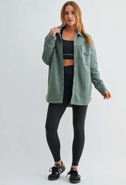 The Trailside Shacket – Pine