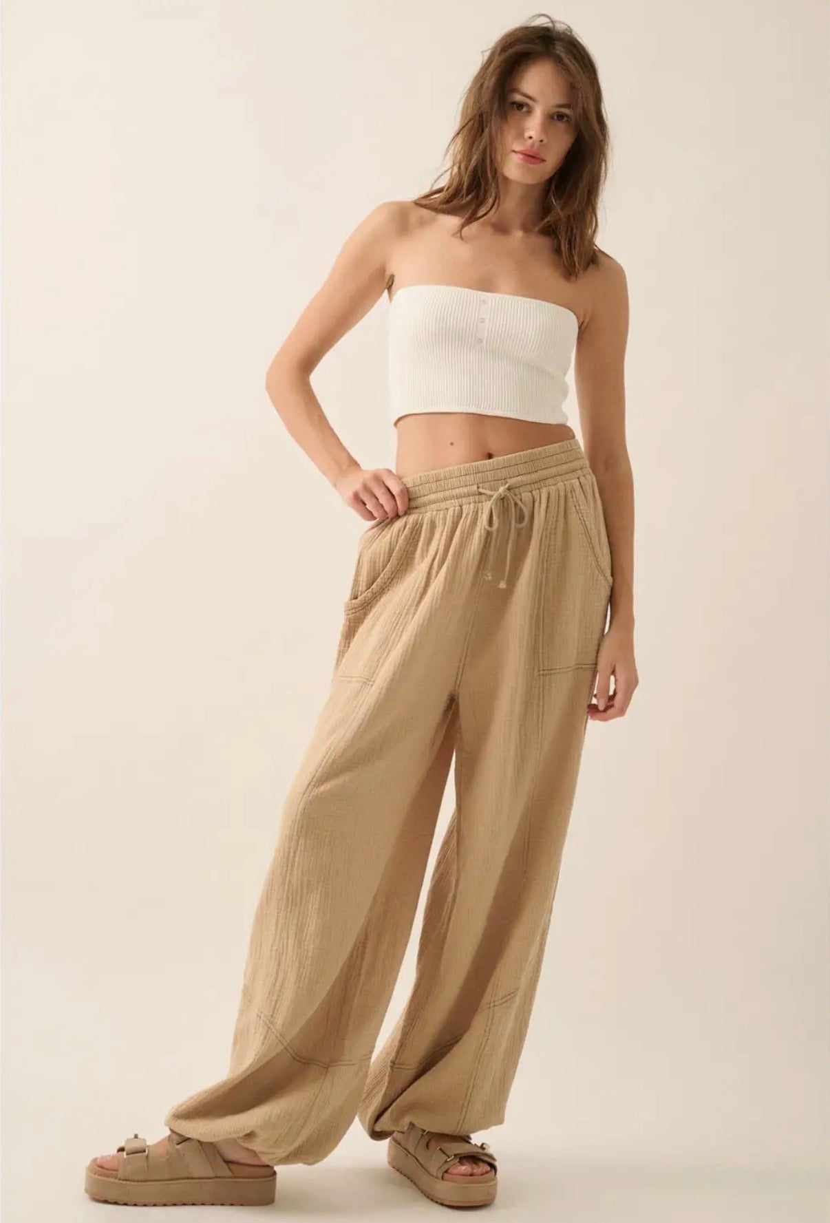 Free Spirit Gauze Pants