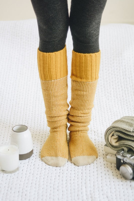 Knitted Lounge Socks *