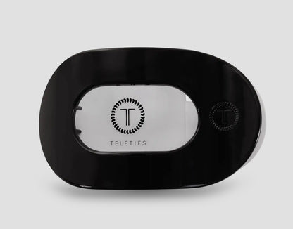 Black Round Flat Clip | LARGE