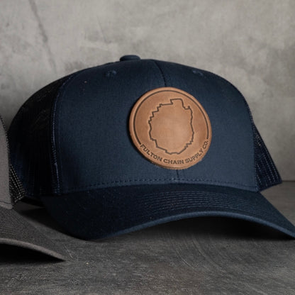 Adirondack Park Leather Patch Hat