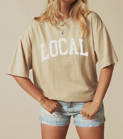 LOCAL Mineral Wash Graphic Tee