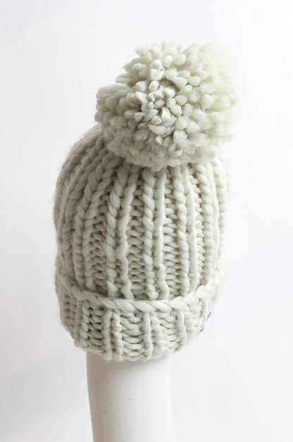 Chunky Cable Knit Beanie *