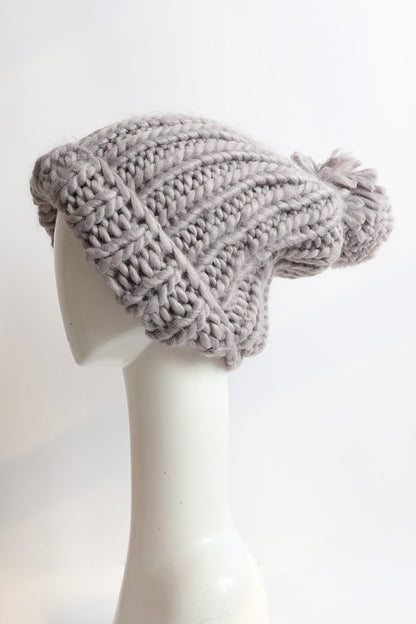 Chunky Cable Knit Beanie *