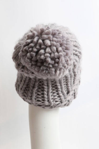 Chunky Cable Knit Beanie *