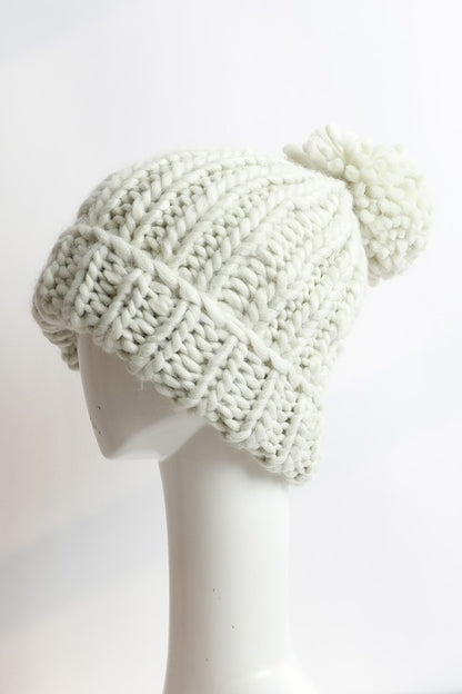 Chunky Cable Knit Beanie *