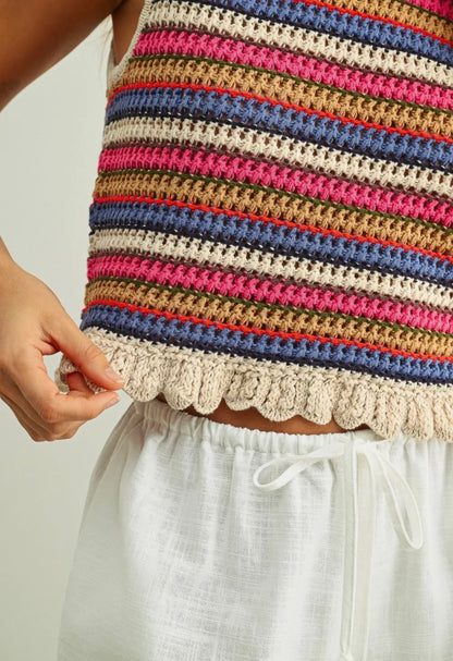 Summer Carnival Knit Tank