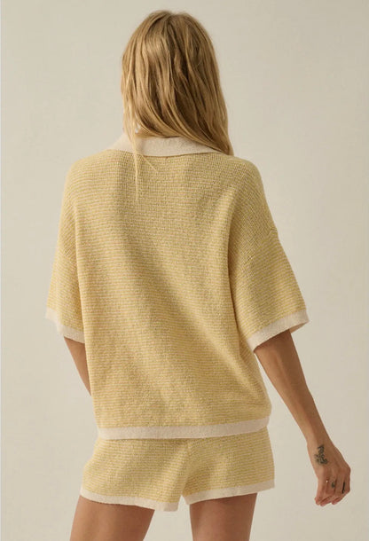 Sunshine Social Knit Top