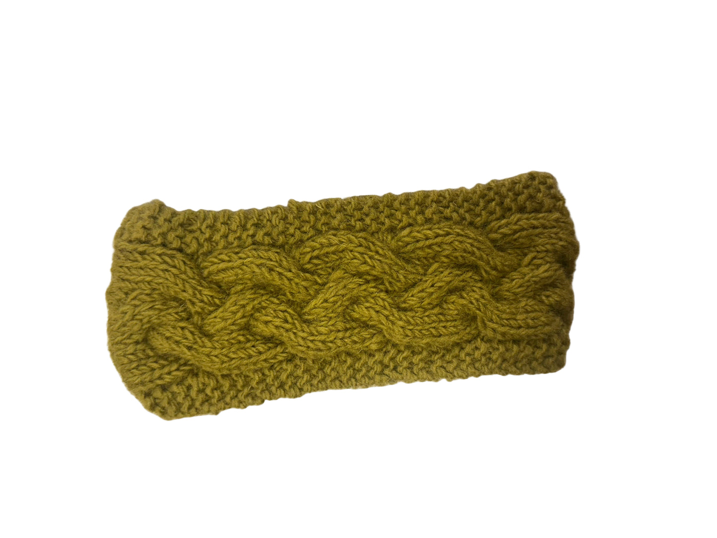 Hemlock Hand Knit Fleece Lined Headband