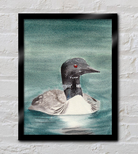 Loon | Adirondacks Watercolor Print